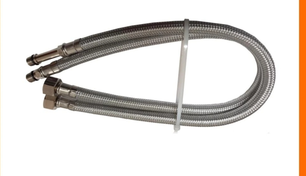 شلنگ تک پایه جفتی (سینک)